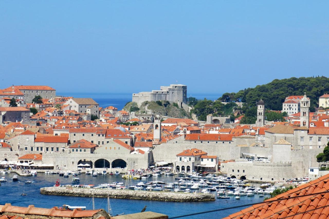 Sunset Over The Dubrovnik'S Old Town Eksteriør billede